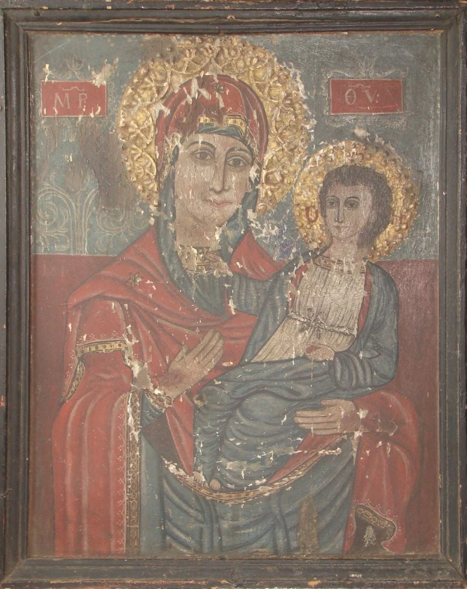 Maica Domnului cu Pruncul, by Unknown, unspecified, 1818