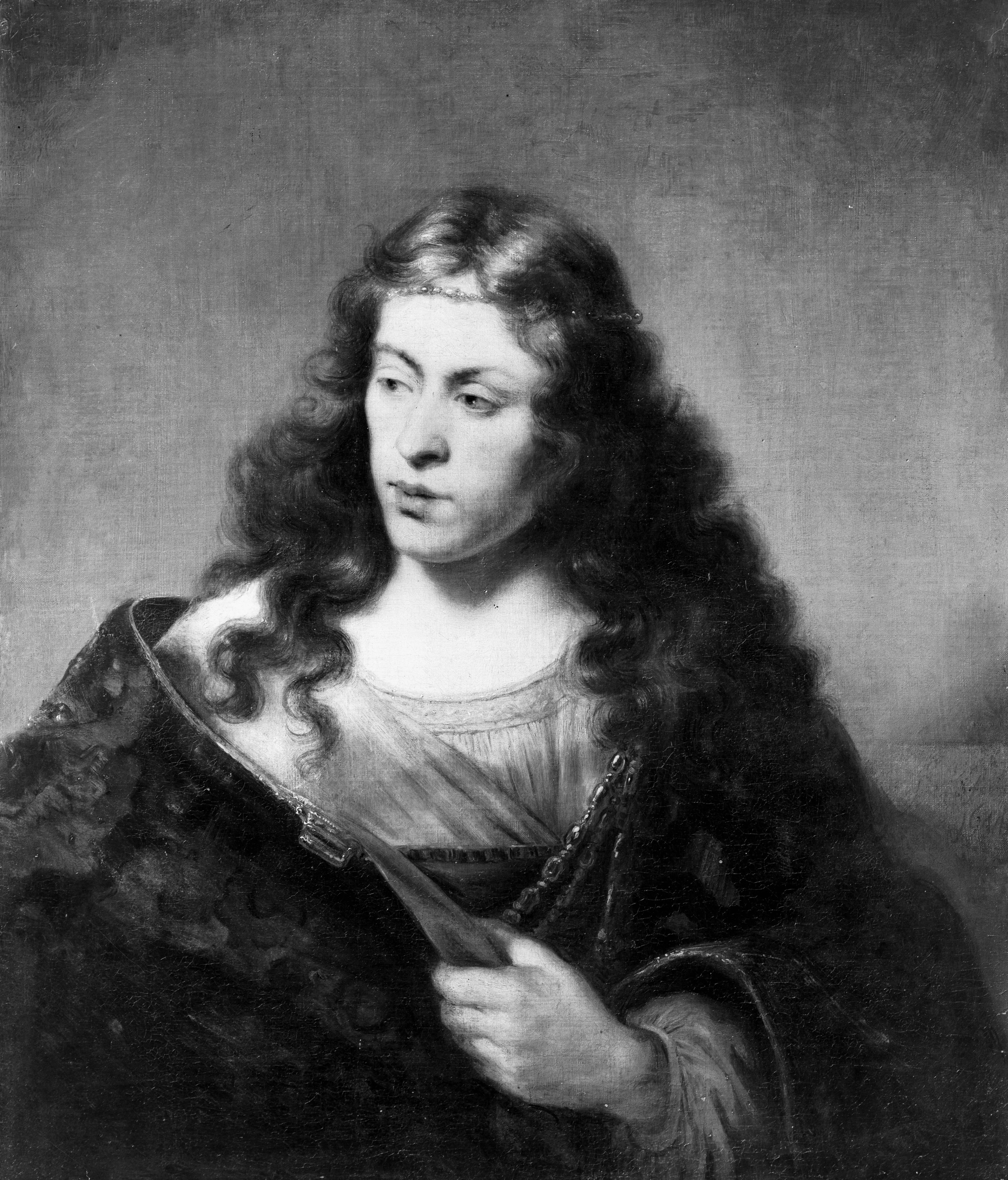 Half-length portrait of a young man