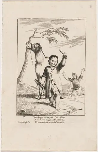 Bertoldino Cutting Off the Donkey's Ears