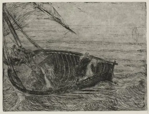 Christ Walking on the Waters