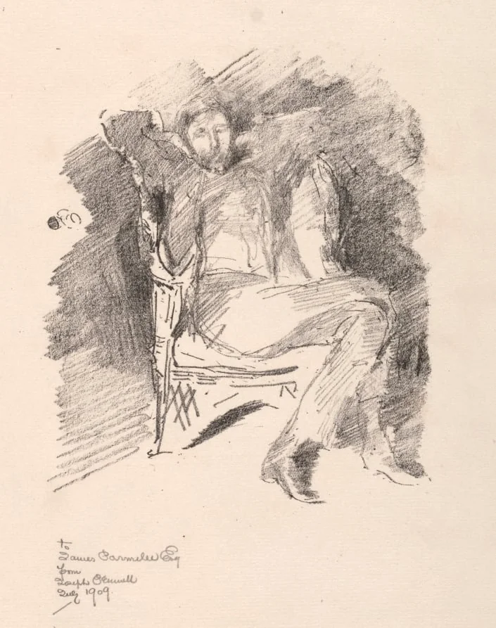 Joseph Pennell, No. 2, by James McNeill Whistler, 1896