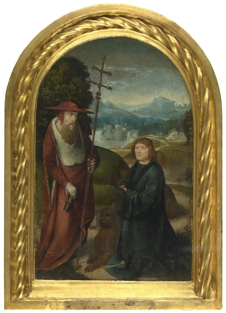 Saint Jerome and Donor