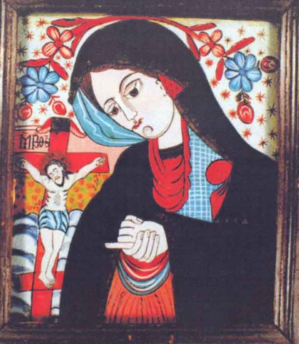 Maica Domnului, by Unknown, 1850