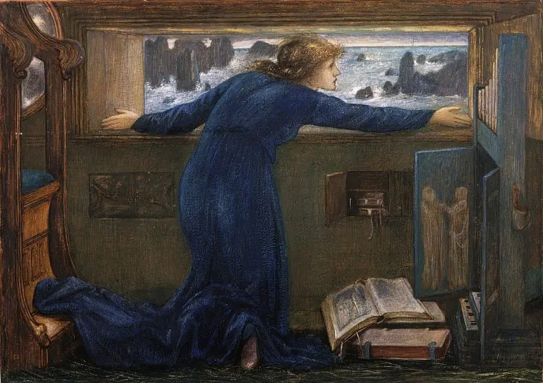 Dorigen of Bretagne longing for the safe return of her husband