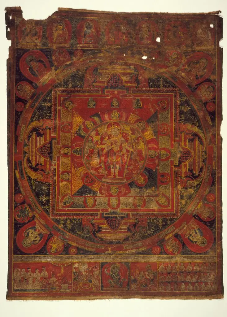 Mandala of Amoghapasha Lokeshvara