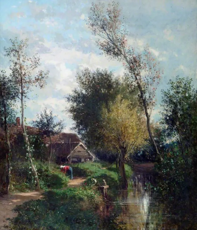 Landscape at Écouen, near Paris