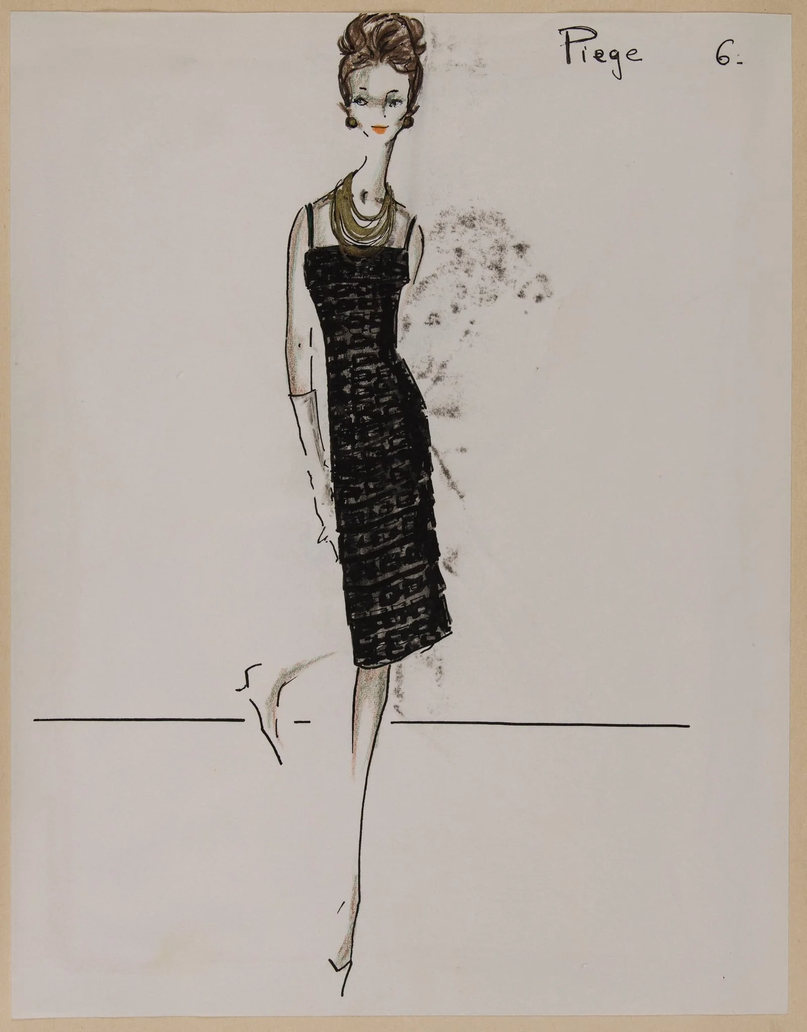 Piège, by Marie-Louise Carven, 1960