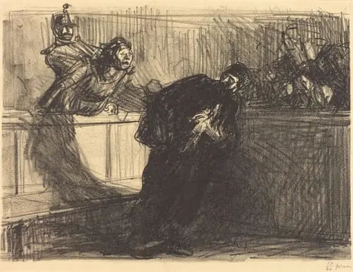 L'avocat invectivé (The Lawyer Abused)