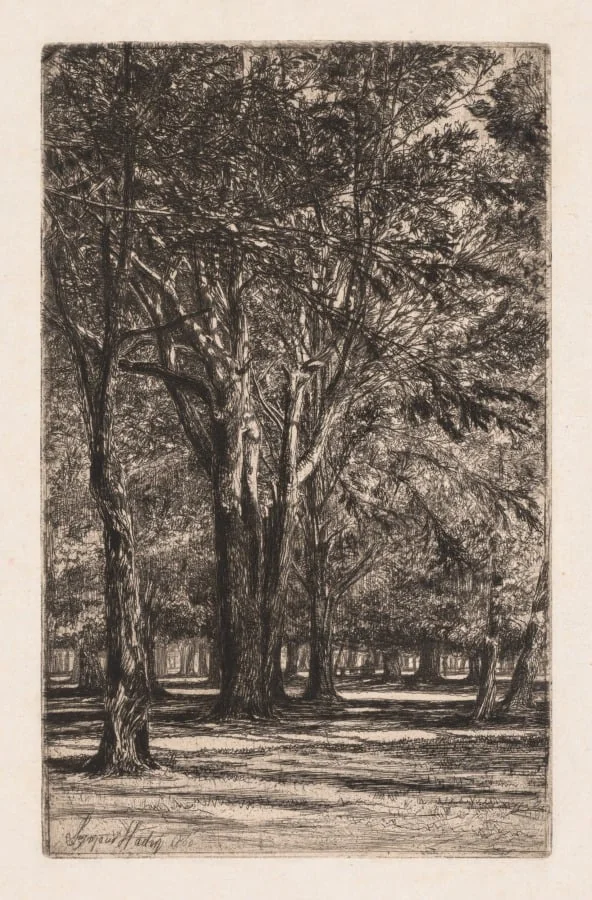 Kensington Gardens, No. 2 (The Larger Plate)