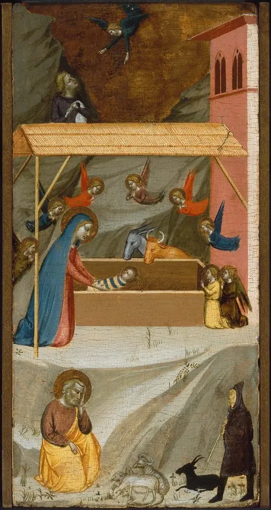 The Nativity and the Annunciation to the Shepherds