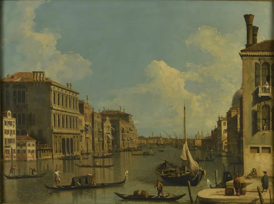 The Grand Canal, looking East from S. Vio