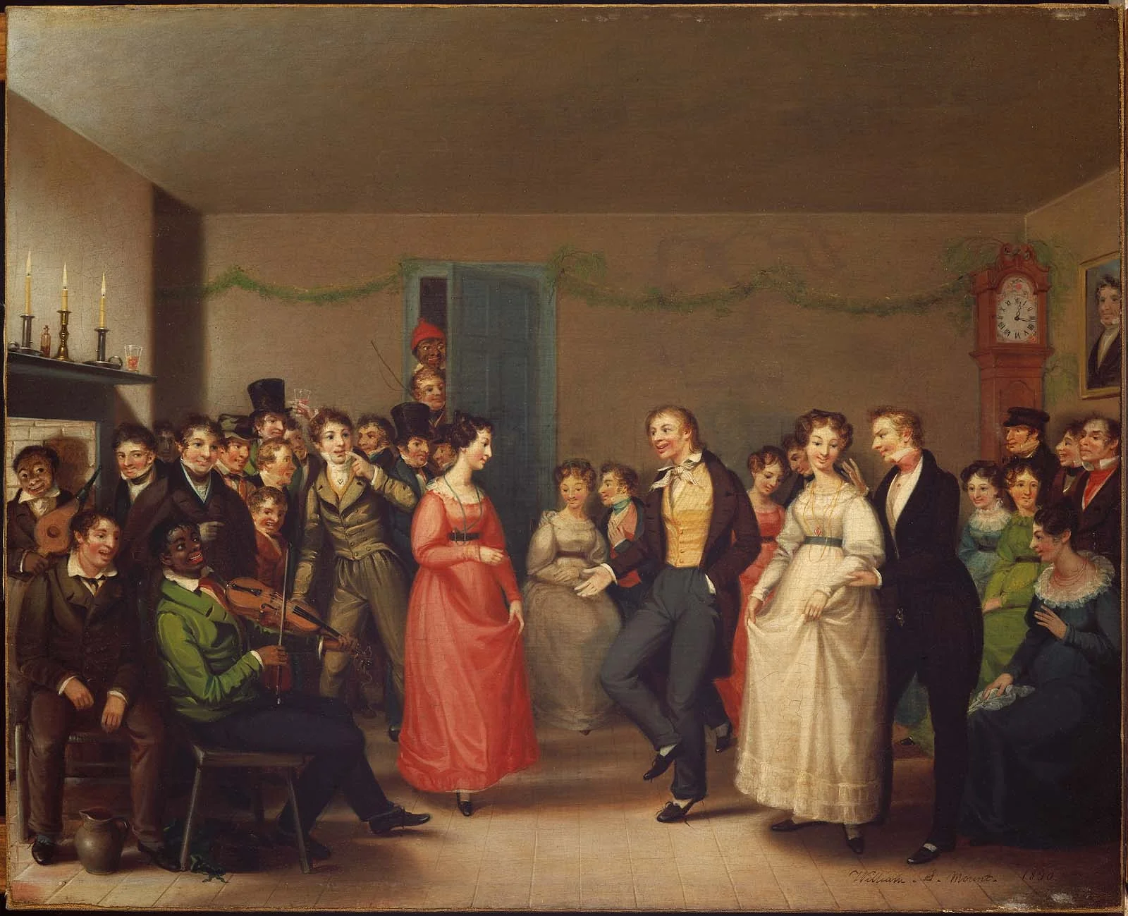 Rustic Dance After a Sleigh Ride