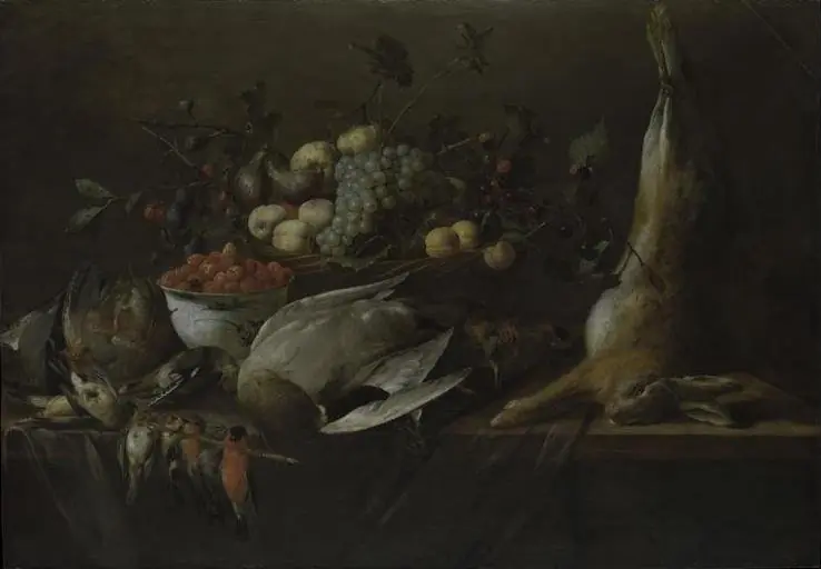 Still Life of Fruit and Game