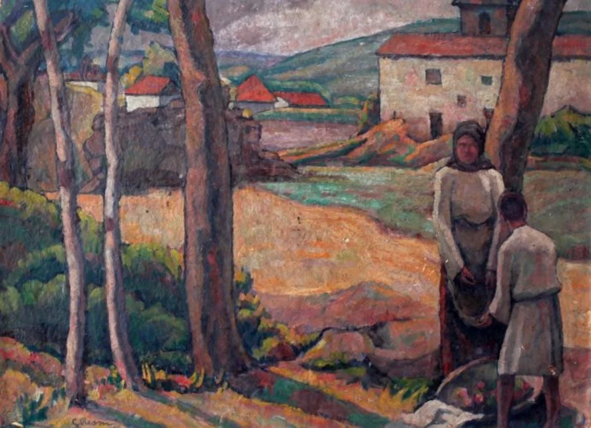 Peisaj din Ardeal, by Camil Ressu, unspecified