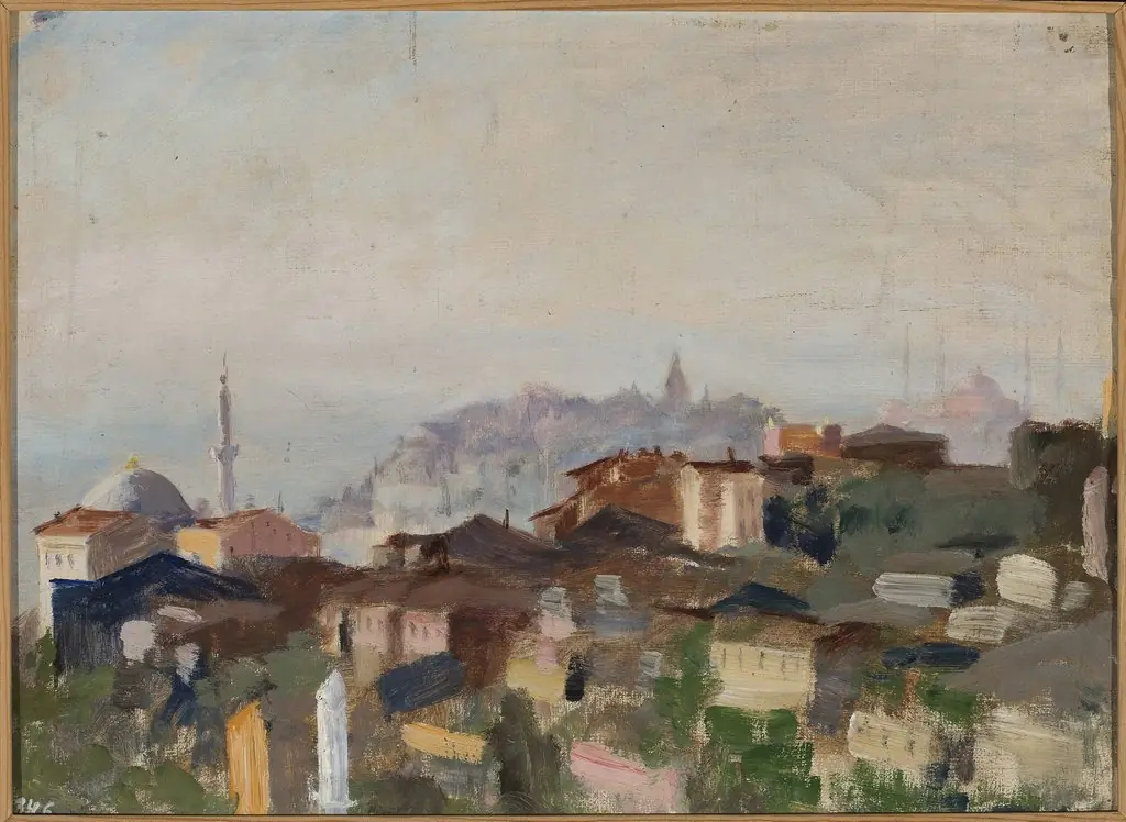 View of Punta del Seraglio. From the journey to Constantinople