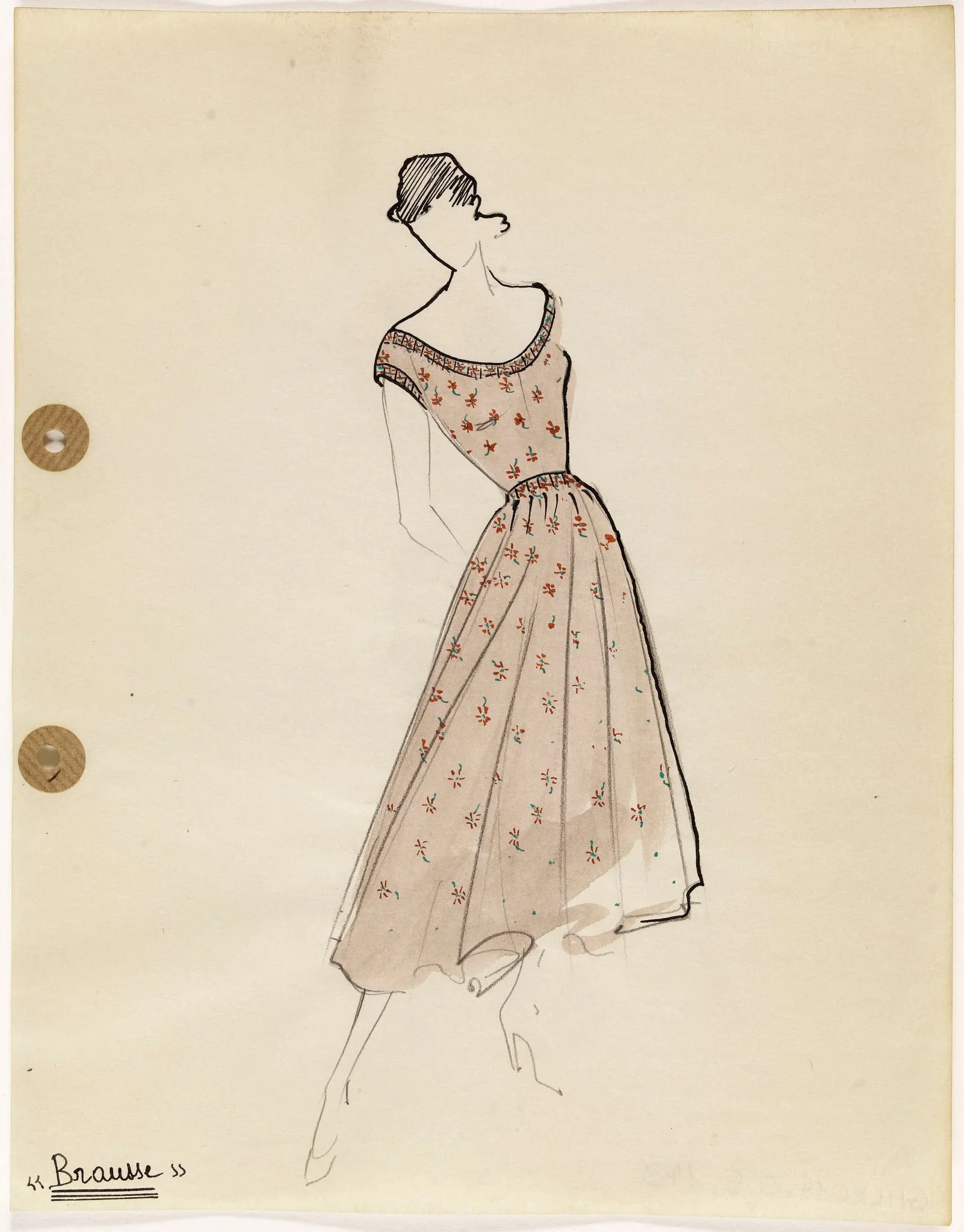 'Brousse', by Marie-Louise Carven, 1949