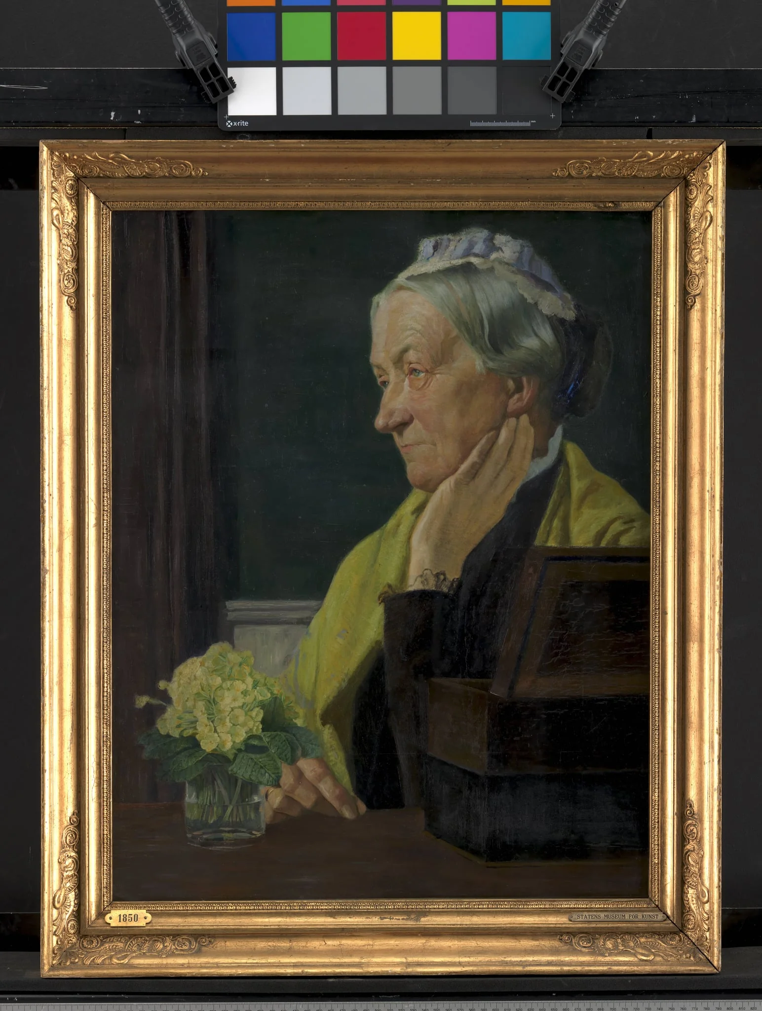 Ane Marie Rohde, f. Schmidt, kunstnerens moder, by Unknown, 1903