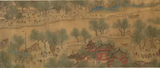 清  佚名  清明上河圖  卷|Spring Festival on the River