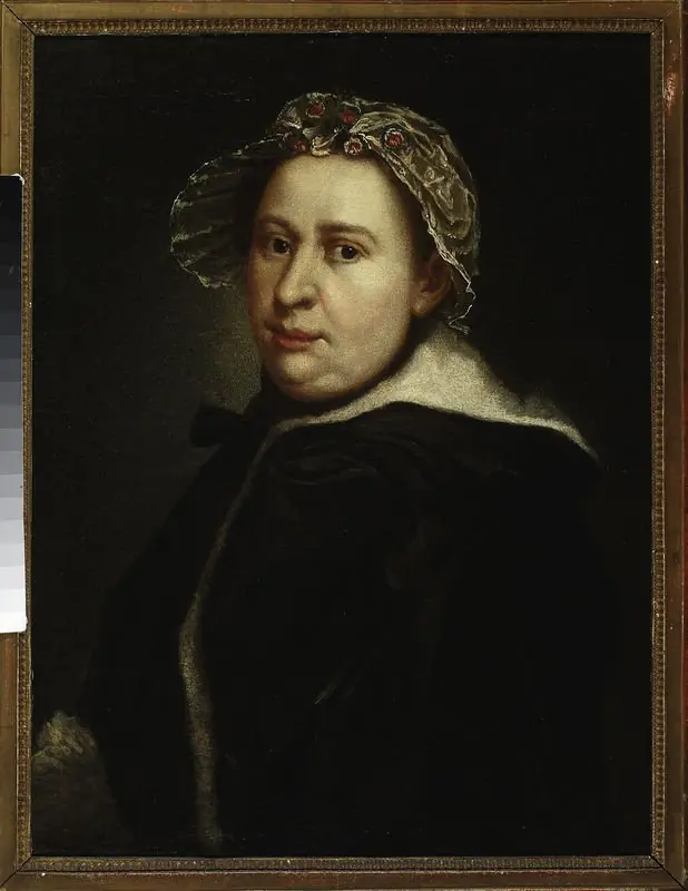 Portrait of Zuzanna Poltz née Link, wife of Daniel – court painter of Augustus III