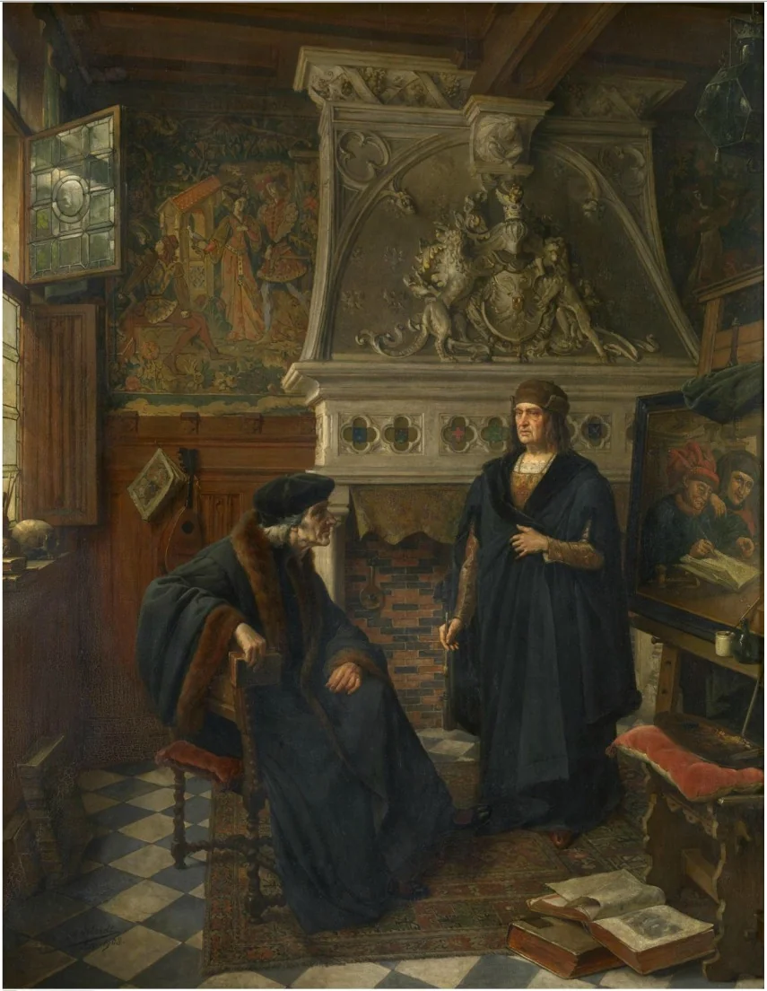 Erasmus and Quentin Matsys
