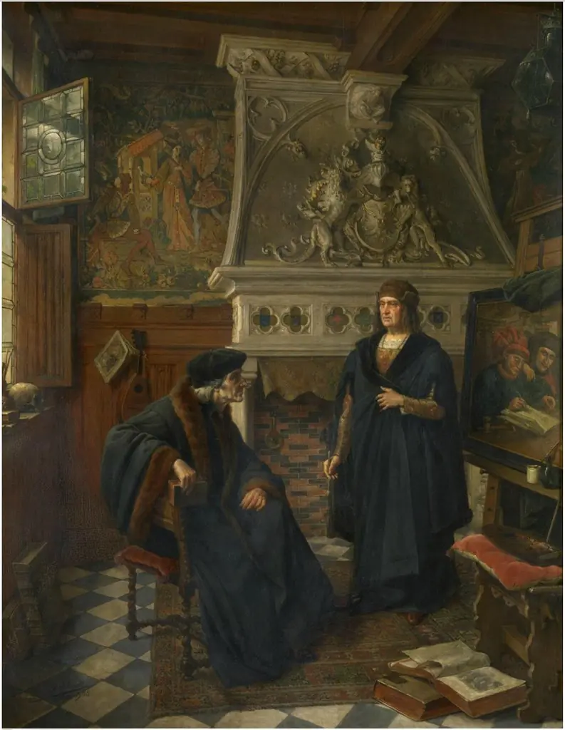 Erasmus and Quentin Matsys