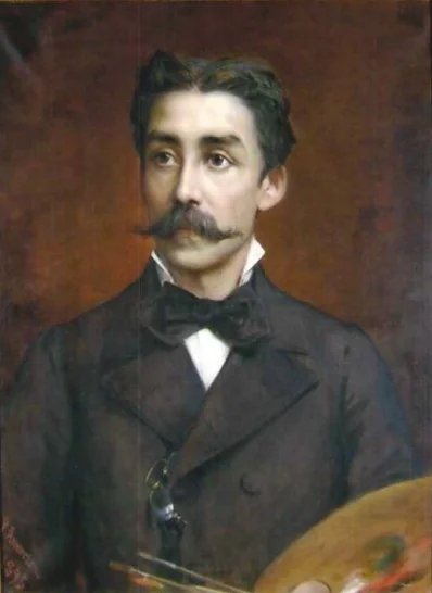 Self-portrait, by Pedro Américo, unspecified, 1898