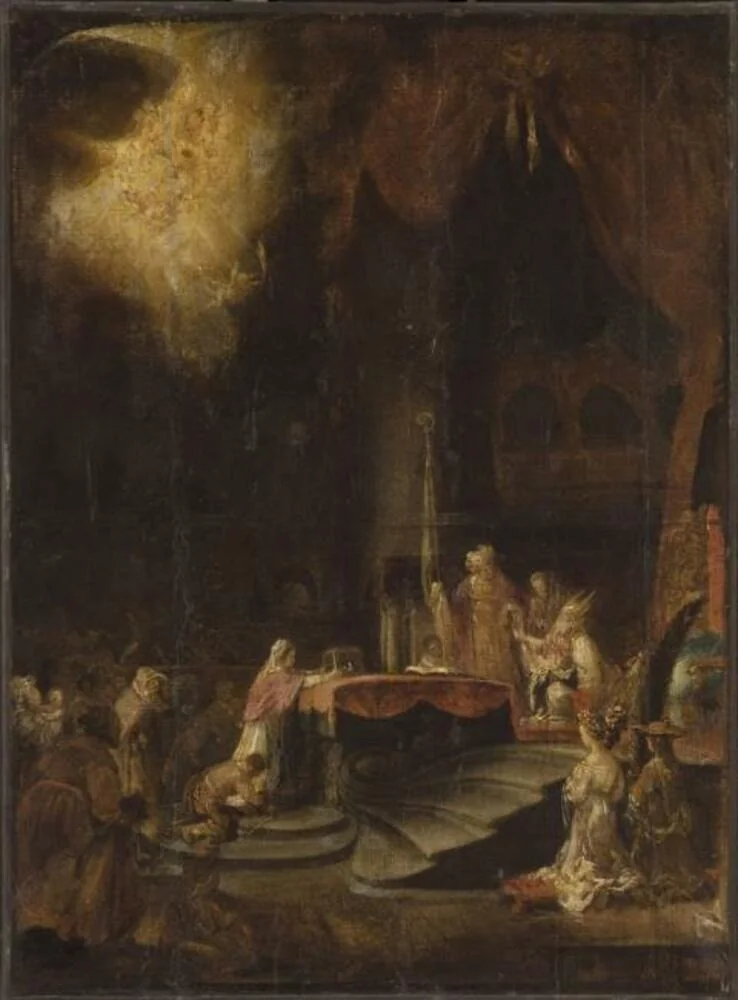 The Presentation of Christ in the Temple, by Heinrich Jansen, oil, 1649