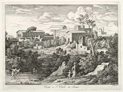 View of San Vitale, Rome