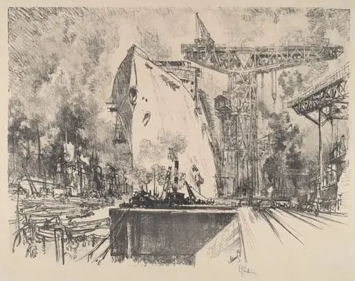 Building the Bismarck, Hamburg