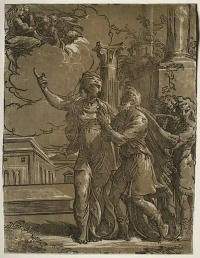 Tiburtine Sibyl and the Emperor Augustus