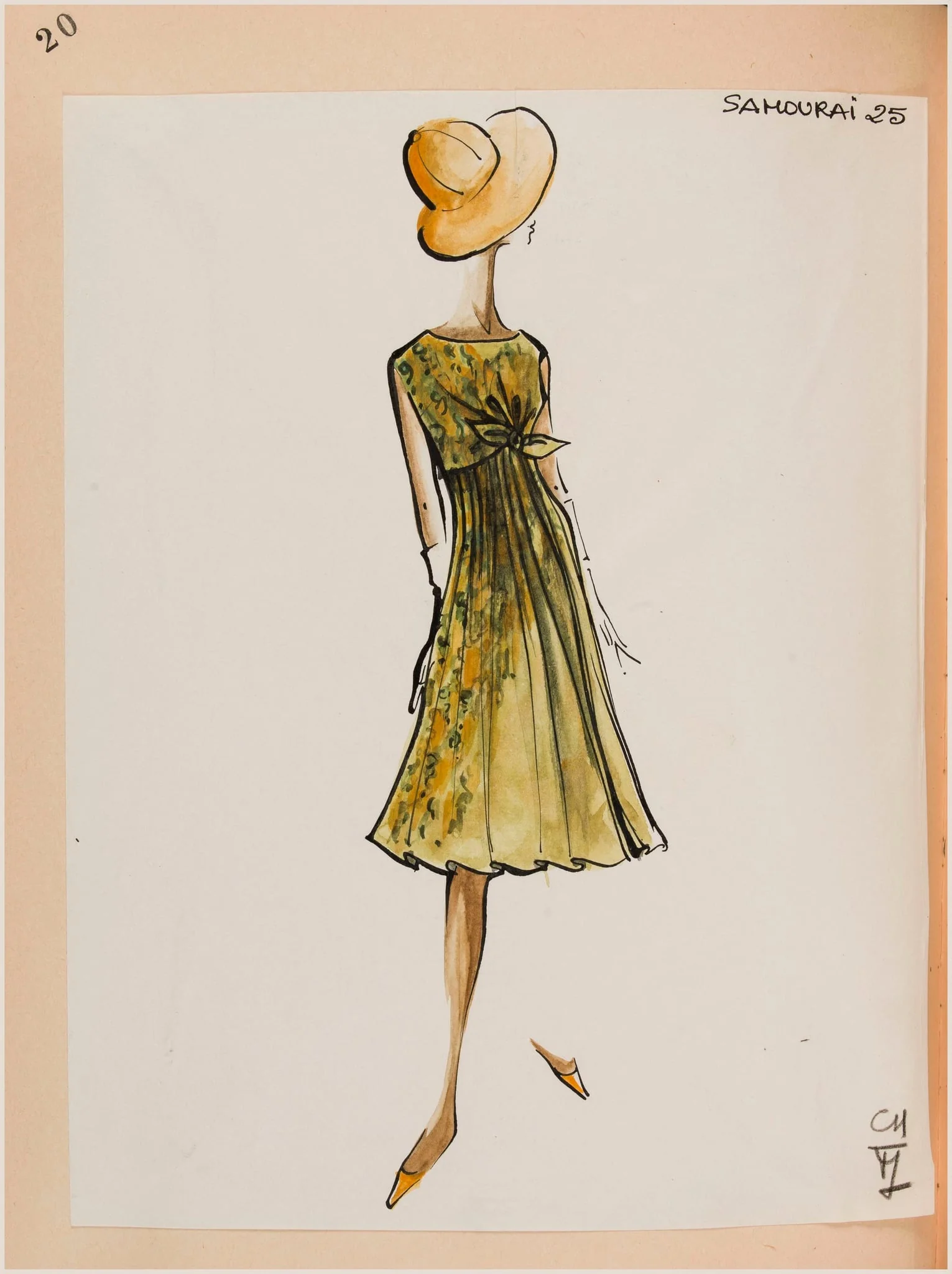 Samourai, by Carven, 1963