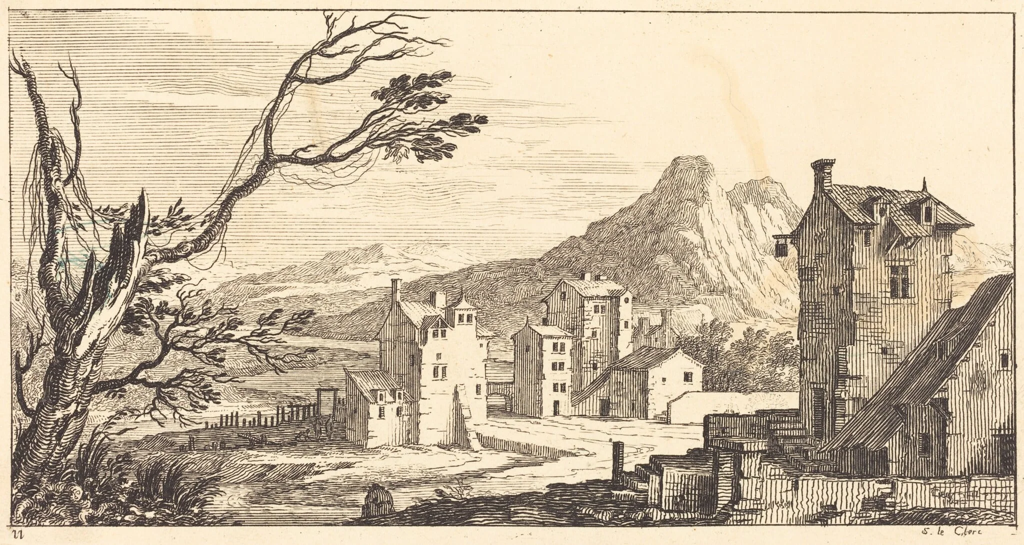 Landscape with Houses