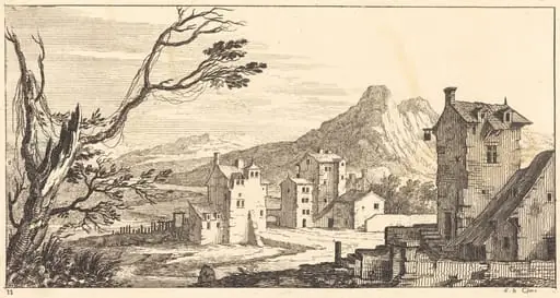 Landscape with Houses