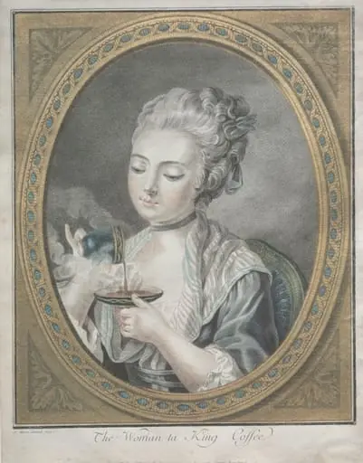 The Woman Taking Coffee