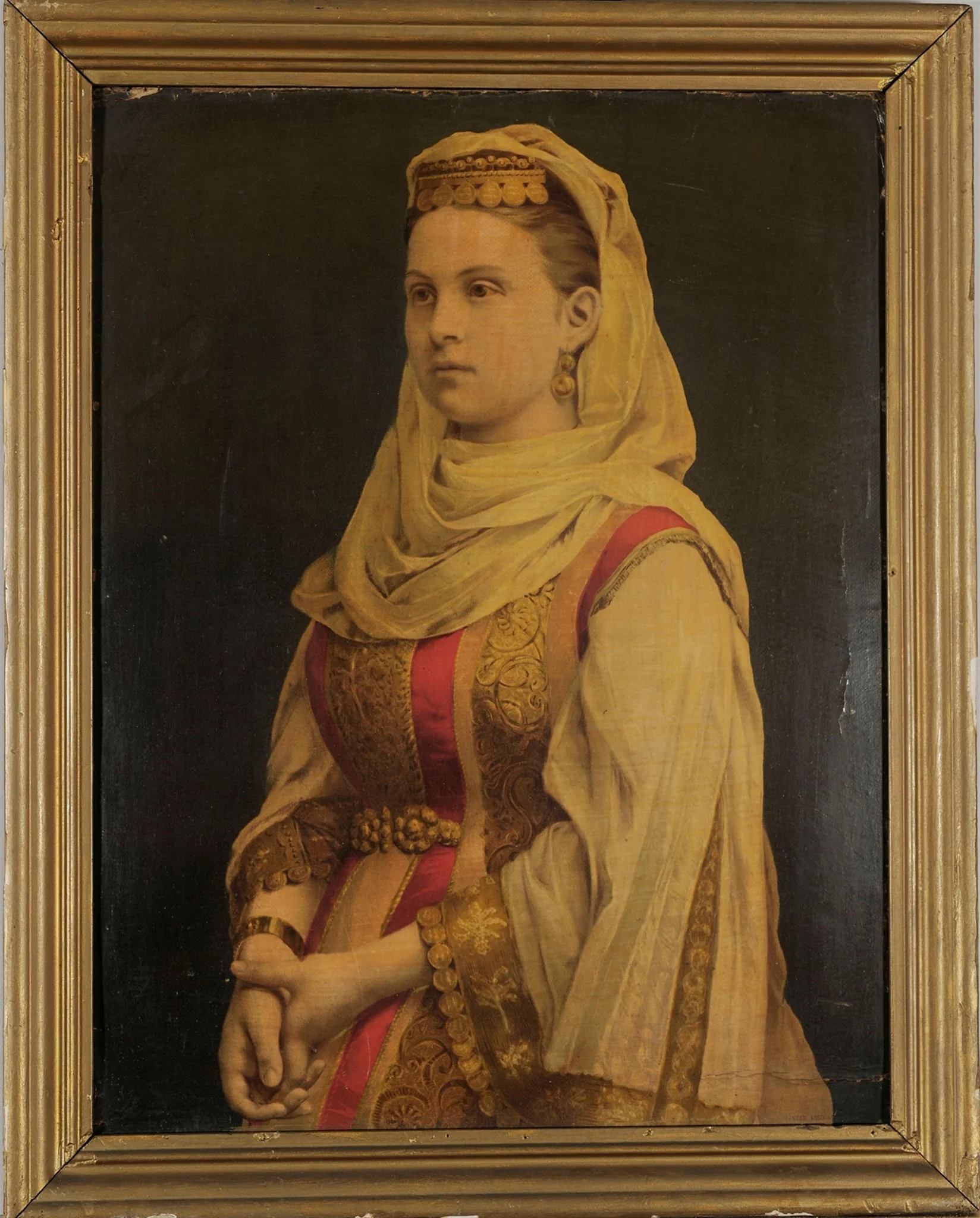 Προσωπογραφία της Όλγας, by Sansoni Angelina, unspecified, 2009