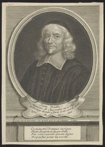 Portrait of Johannes Dallaeus/ Jean Daillé