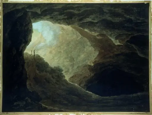 A Cavern in the Campagna, Rome