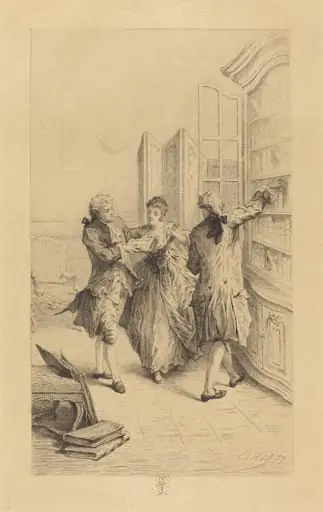 Frontispiece for "La Reliure française"