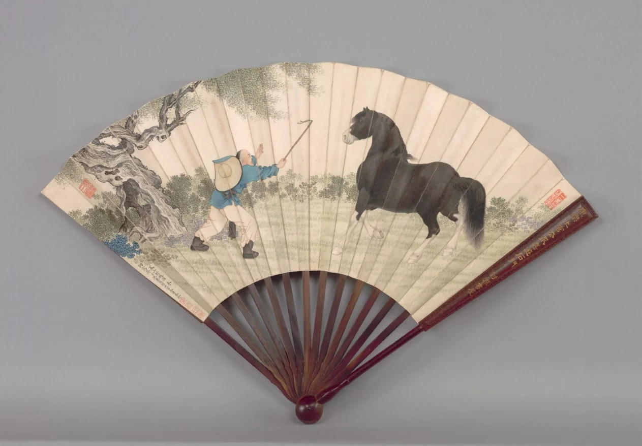 A Vignette of Life on the Frontier, by Jiao Bingzhen, unspecified, 1720