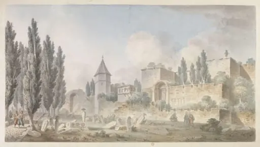Yediküle with a Muslim Cemetery, Constantinople