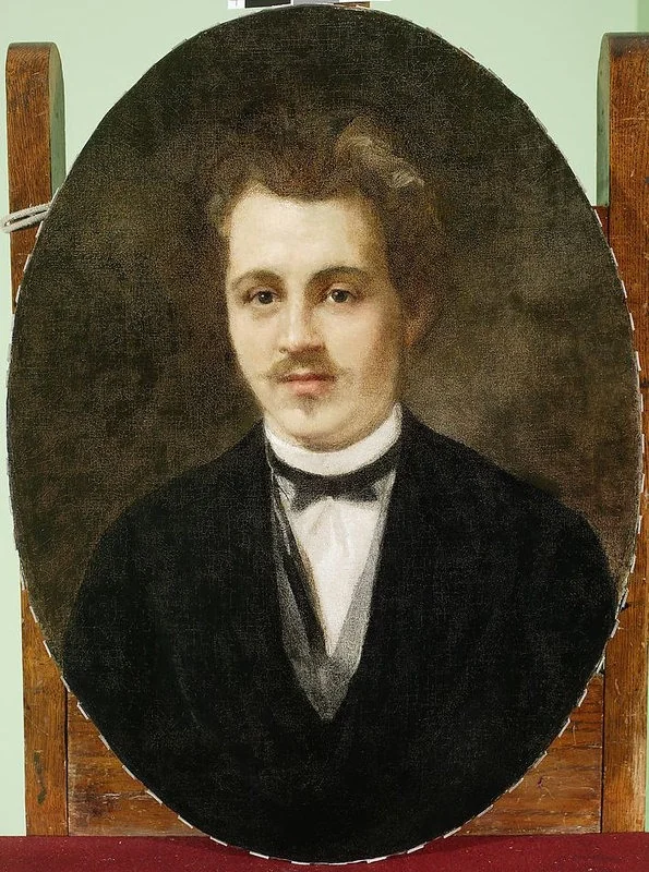 Portrait of Ludwik Méyet, father of Leopold
