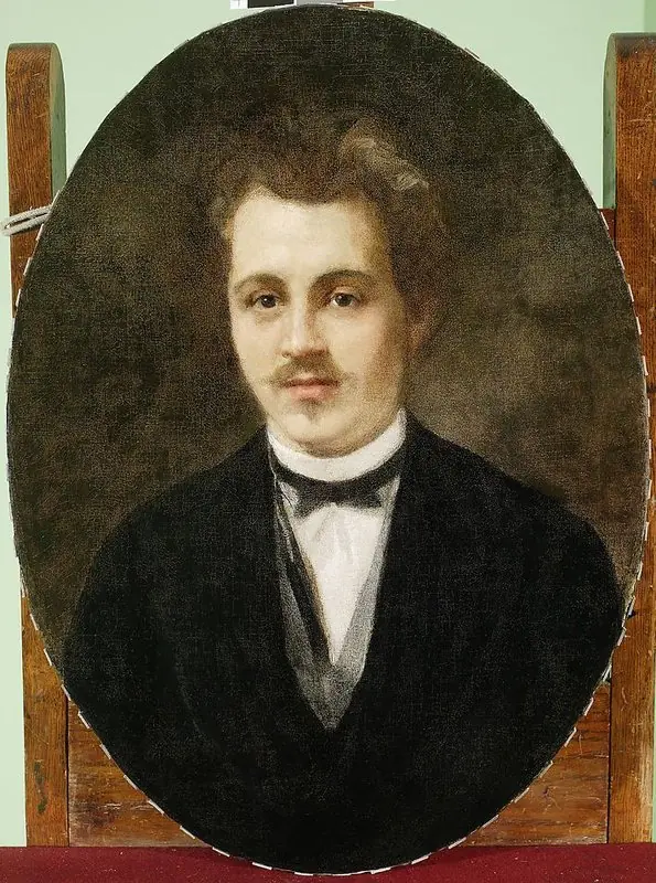 Portrait of Ludwik Méyet, father of Leopold