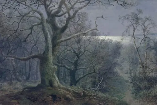 Moonlight scene near Falmouth