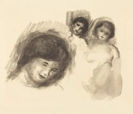 Stone with Three Sketches  (La pierre au trois croquis)
