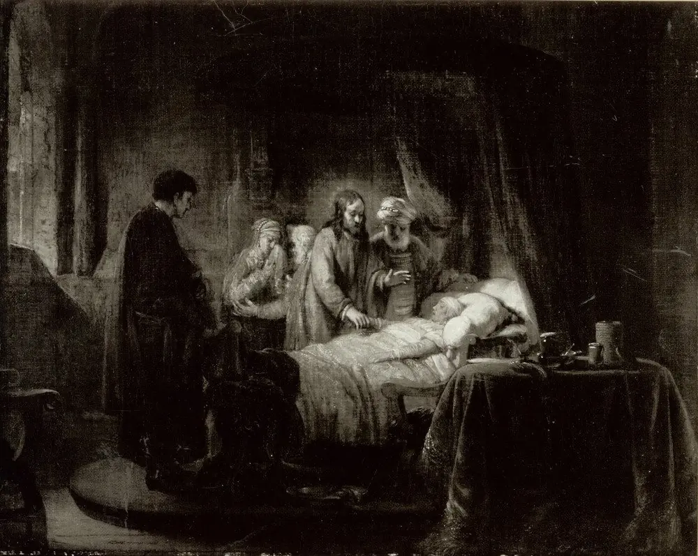 The raising of the daughter of Jairus