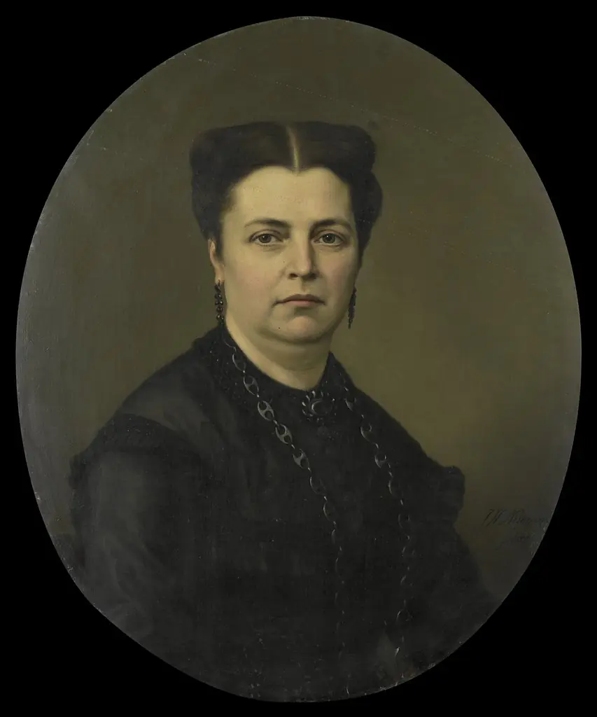 Jeanette Antoinette Pietermaat (1818-70). Echtgenote van Pieter Mijer