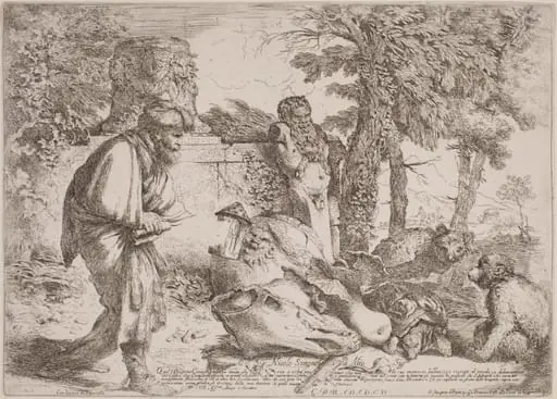 Diogenes Searching for an Honest Man