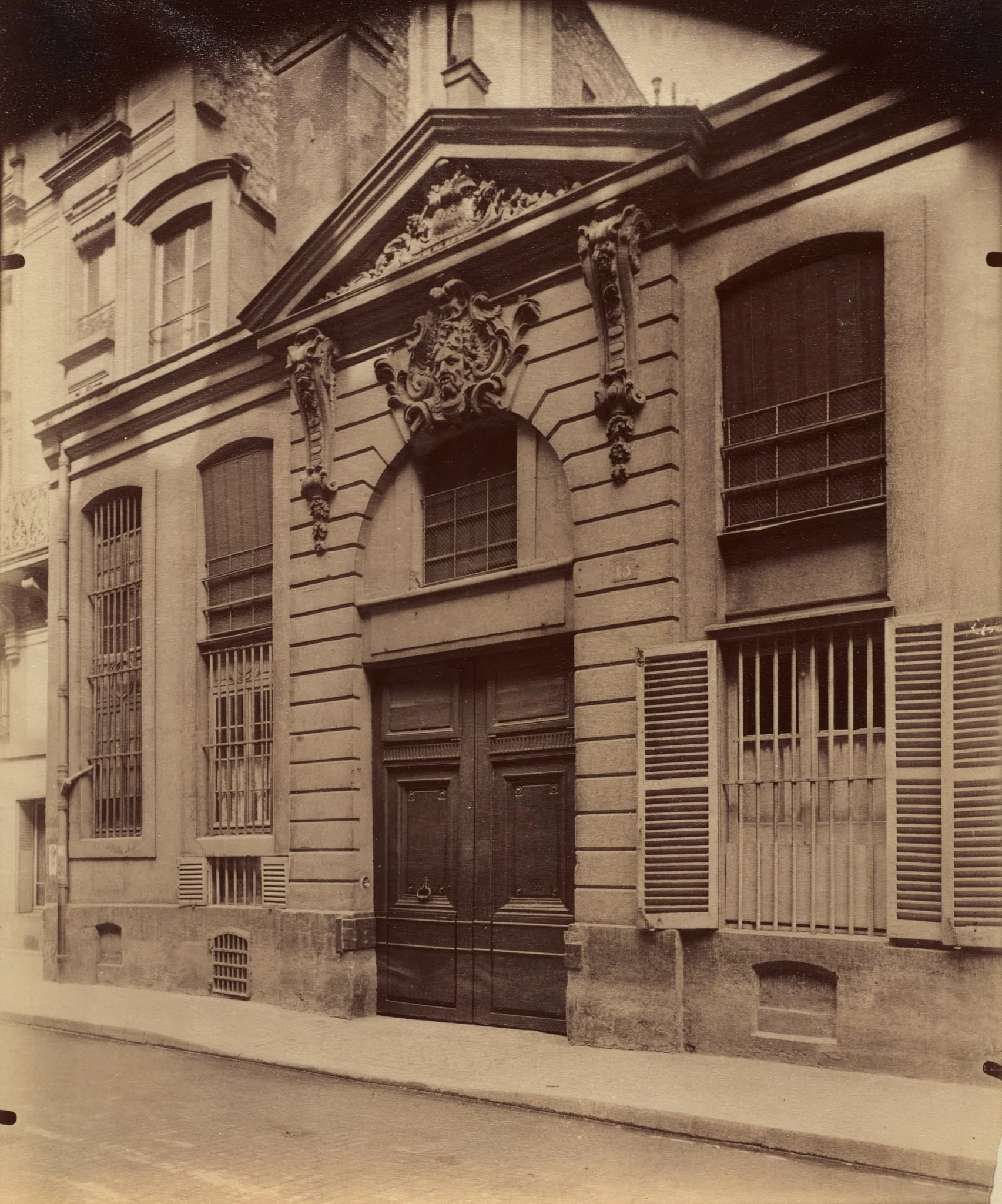 Rue du Regard, by Eugène Atget, 1899