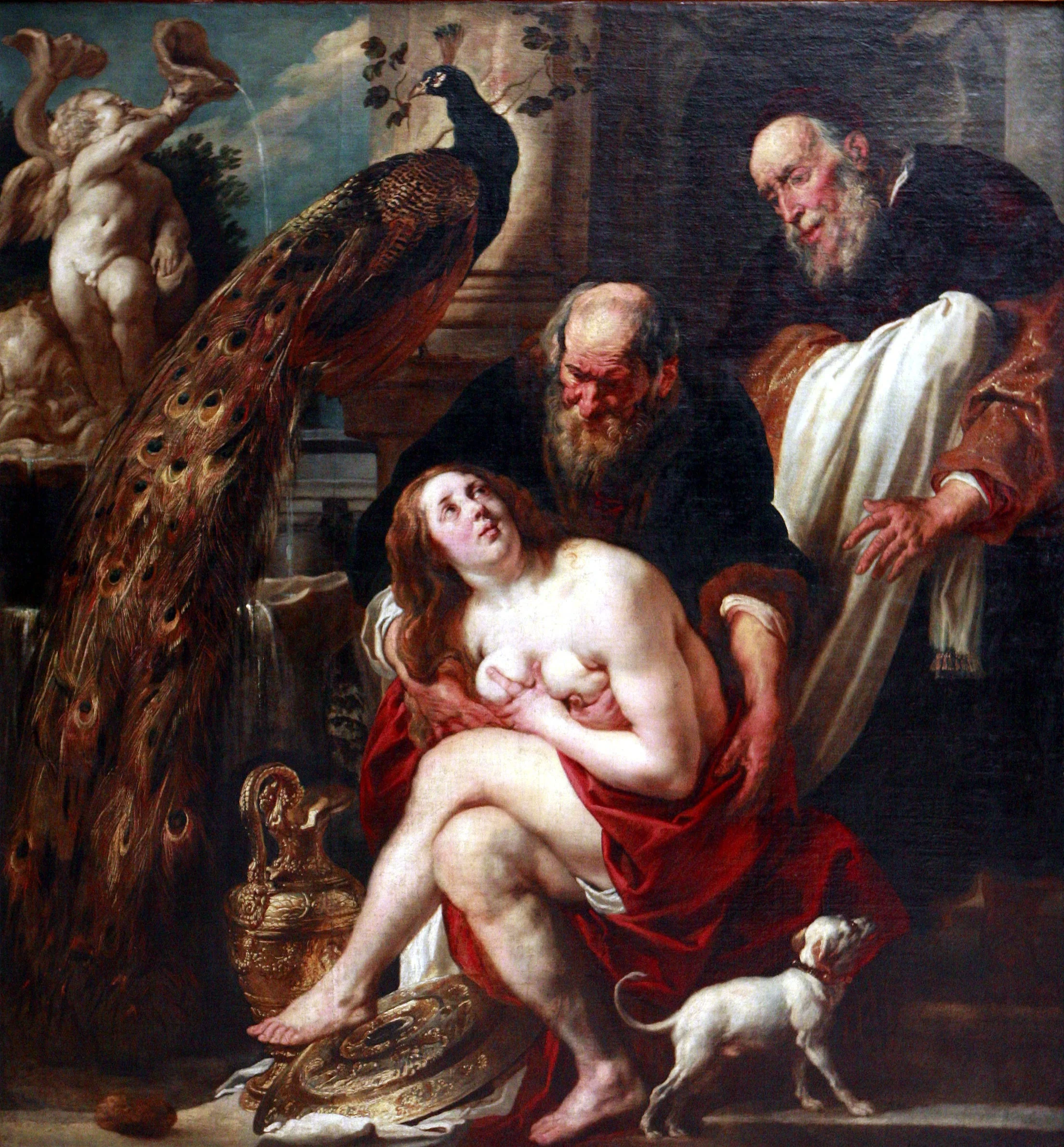 Susanna harassed by the Elders (Daniel 13:1-63)
