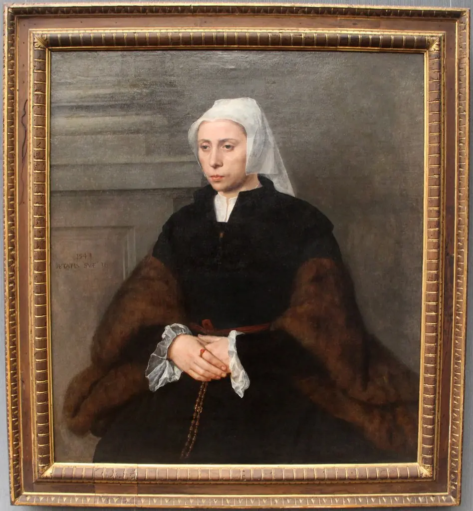 Portrait of a 36-year-old woman